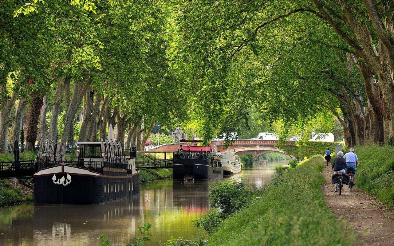 Evasion Depaysante Canal Du Midi * Terrasse & Spa Castelnaudary Exterior photo